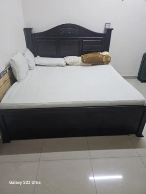 Bed with bed cot King size