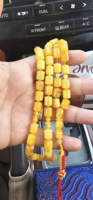 مسبحة كهرب بولندي كصة كويتي