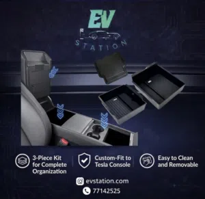 Tesla storage trays ادراج تنظيمية