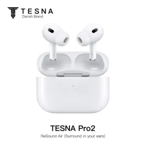 سماعات الأذن اللاسلكية TESNA Pro 2 خاصية إلغاء الضوضاء التكيفي صوت غامر الاصليه تطبيق خاص كفالة شركة