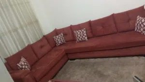 طقم كورنر تفصيل خشب ثقيل للبيع