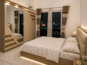 Hi sir or mam this a very beautigul flat with the parking if u what to buy it all the ingormaton is