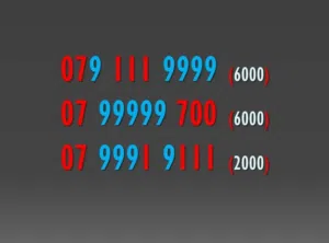Zain VIP mobile numbers in Amman