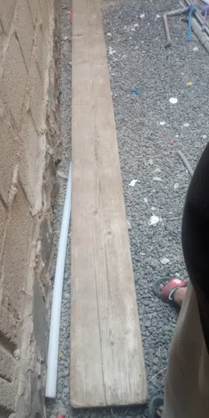 سقاله خشب مستعمل عدد1