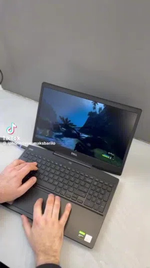Laptop Dell G5 Core i7-10750 H  لابتوب ديل Core i7-10750 H للألعاب والبرامج الهندسية الثقيلة