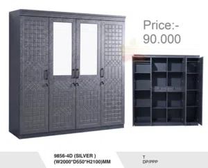 خزانة بأربعة أبواب جديدة تمامًا 4Door Cupboard Brand New