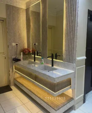 مغاسل معلقه من البرسلان