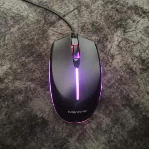 ماوس Borofone BG10 LED Gaming Wired Mouse. rgb مقلد للقيمينق