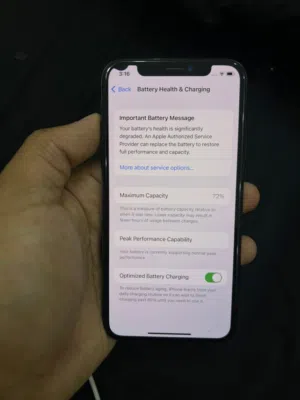 Iphone x Black color
