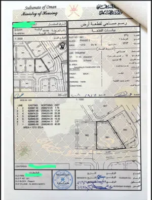 Industrial Land for Sale in Muscat Misfah