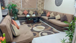 كنب كورنر مستعمل بحالة جيدة جدا