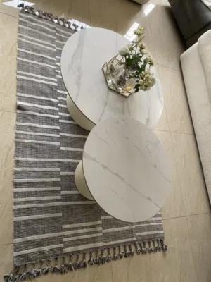 سجادة قعدة مقاس 120*180 مع طاولات بورسلان للبيع