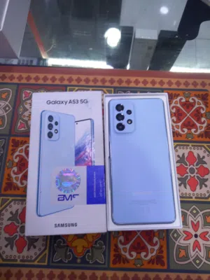 جهاز Samsung Galaxy A53 5G  مواصفات 256جيجا رام 8 مستعمل بحالة الوكالة