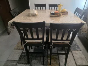 سفرة طعام 6 كراسي