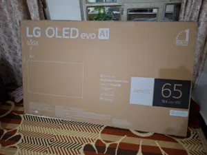 تلفزيون LG OLED evo AI G4 مقاس 65 بوصة ( OLED65G46LA ) يعتبر من أفضل شاشات السينما المنزلية