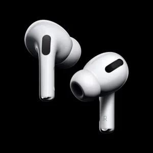 سماعات air pods pro تتميز بالغاء الضجيج النشط نمط شفافيه الصوت الصوت المخصص والمكاني ميزة عمر بطاريه