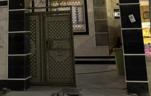 باب حديد سلايد نقش سي ان سي حديث طلاكه منه وبي غير منفصله واتساب موجود