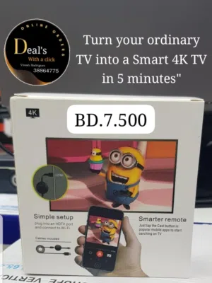"Turn your ordinary TV into a Smart 4K TV in 5 minutes"