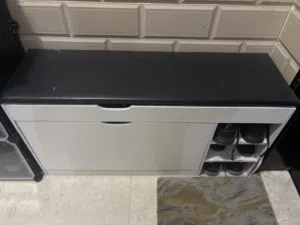 Two shoe racks