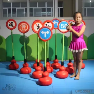 مجموعة إشارات مرور تعليمية للأطفال