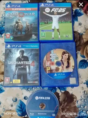 العاب بلايستيشن 4 شرايط PS4 نظيفة بدون خدوش شغالة 100٪