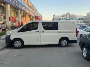 باص تويوتا هاي اس 2021 ( ثلاجة تعمل - تكيف بارد - بدون حوادث - شرط الفحص جير ماكينة شاصى ) تويوتا،