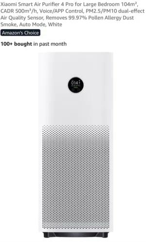 Air Purifier with spare filter, excellent condition, used less than 1 year