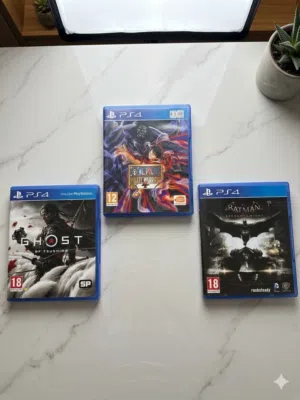 PS4 Games for Sale – Ghost of Tsushima / One Piece / Batman