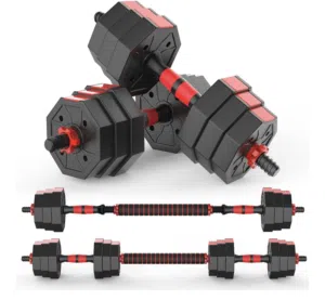 Adjustable Dumbell and barbell set with Rod 20kg new