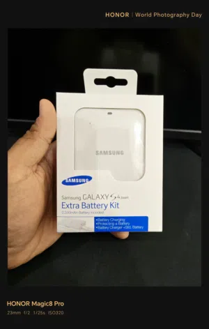 Samsung Galaxy S4 zoom Extra battery kit 2,330mAh battery included