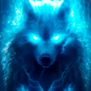 THE BLUE WOLF 