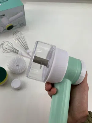 مفرمة كهربائية لاسلكية مزودة بـ 6 رؤوس قابلة للتبديل