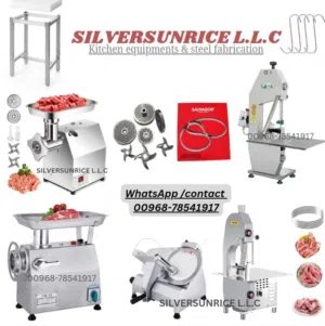 Butchery equipments available