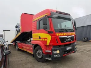 Man TGM 4x2 6-seater tow truck, towbar and Isoli seats