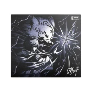 Meiy pulsar glass mousepad