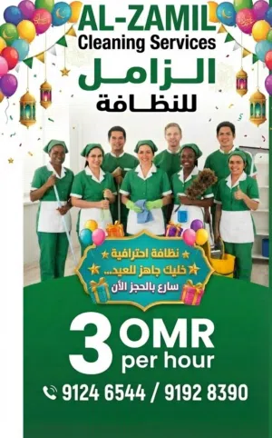 تنظيف منازل. جلسات أطفال. رعاية زوي الاحتياجات الخاصة