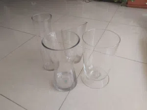 Glass Vases different shapes