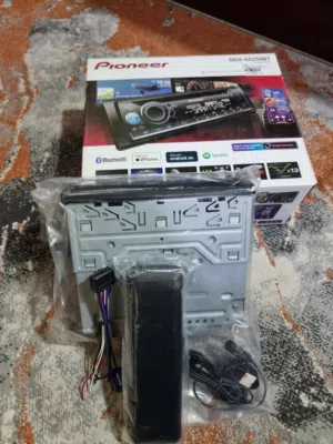مسجل بايونير موديل DEH-S5250BT 4 قنوات مع كل ملحقاته نظيف وبحالة ممتازة