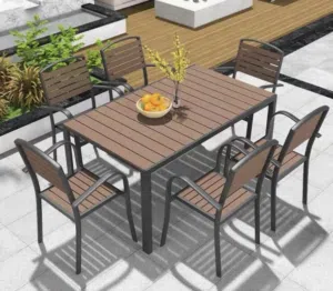 Outdoor Furniture Table with chair