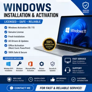 Windows 10/11 Installation and Activation