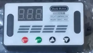 (جهاز تايمر ومتحكم تأخير رقمي من شركة  Deek-Robot ). موديل DDC-432