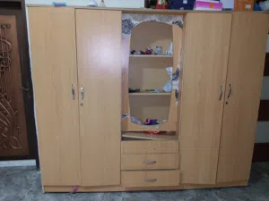 Good Heavy Wood strong cupboard with vast space inside.