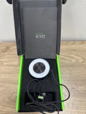 للبيع جديد غير مستعمل كاميرا Razer Kiyo ا للستريمر جديد ولا استعمال لها ولا جربت اشغلها