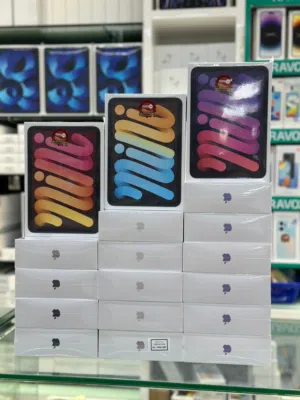 ايباد ميني 6 ذاكرة 256GB نسخة الوايفاي عرض لفترة محدودة جديد ضمان سنة