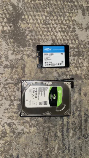 SSD 1TB - HDD 1TB