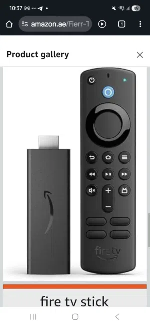 فايرستيك امازون اصلي وارد دبي استعمال بسيط يستعمل لتحويل اي شاشة الى سمارت  2 رام وسعة 8 جيجا طبربور