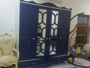 غرفه نوم اي ضرر ما بيه + ميز طعام مطبخ تركي وبي مخزن للبيع العنوان ابو غريب