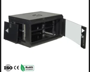 ضع كل اجهزة المراقبة والراوترات وجميع لوازمها في صندوق مميز 6U 530X300X400 WALL MOUNT CABINET