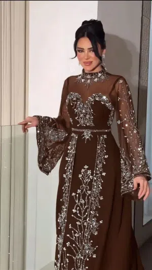 قفطان سهرة فخم