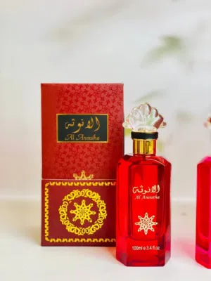 عطر الأنوثة الأحمر – Al Anoutha  عطر نسائي فاخر من إنتاج شركة أرض الخليج الإماراتية